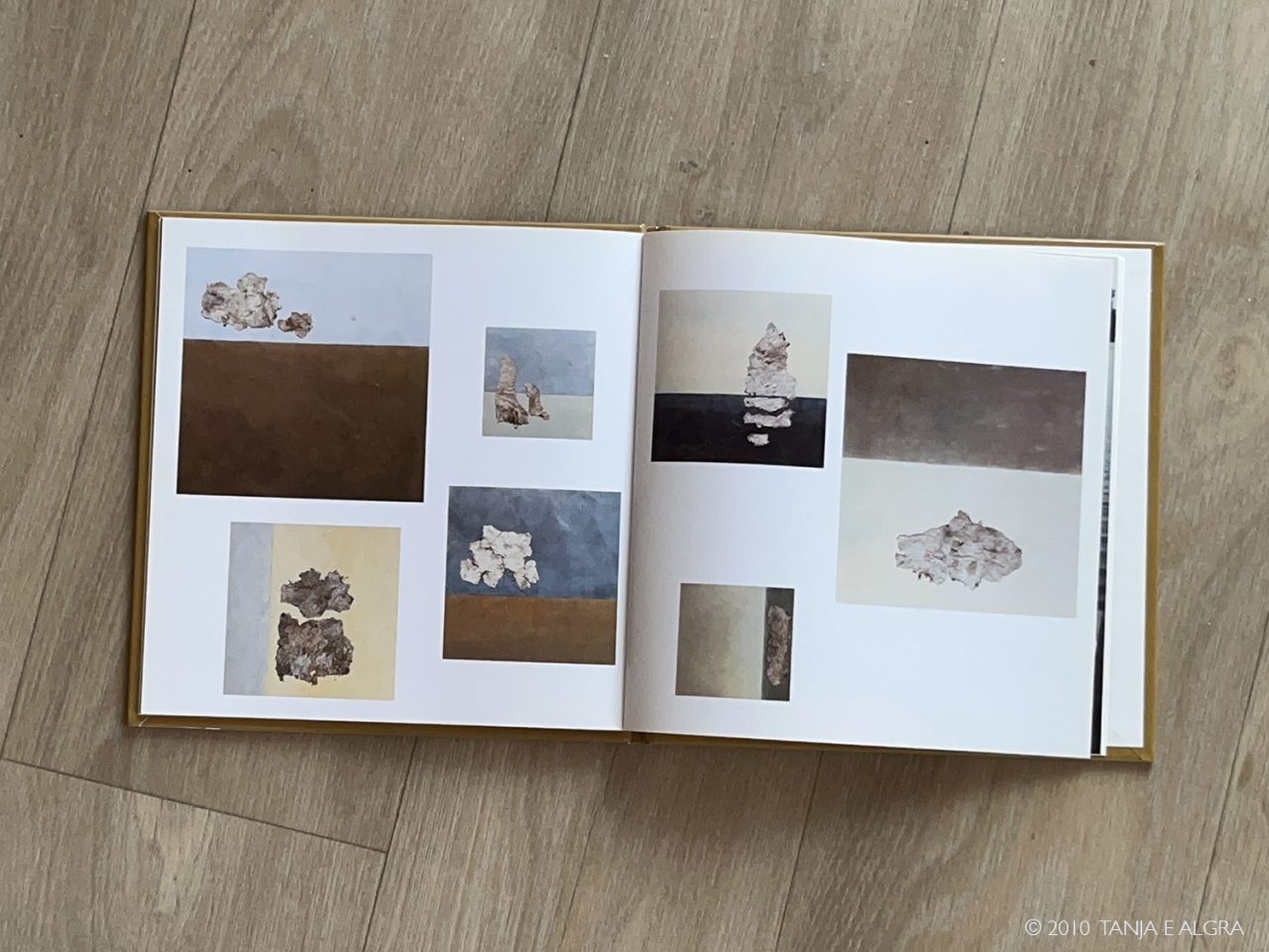 Boek "Eine Linie - Land und Strom" - Spread 2